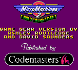 Micro Machines screenshot 4 for Sega Game Gear